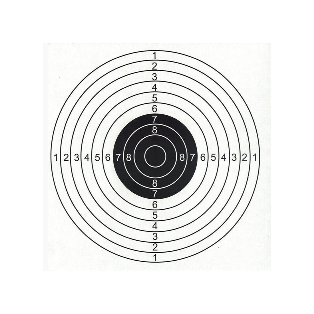 Target Sports Paper Targets 17 x 17 cm - 100 pcs