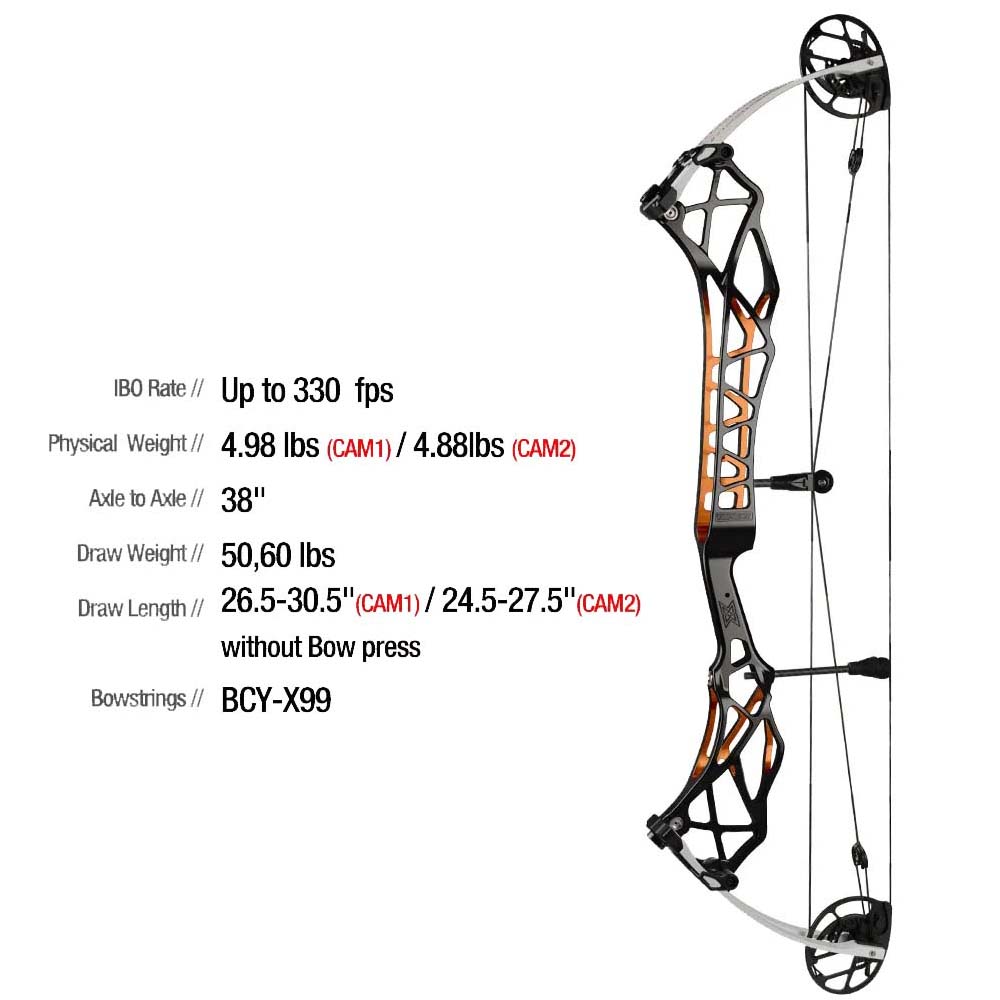 Topoint X38 Compound Bow Dual Color