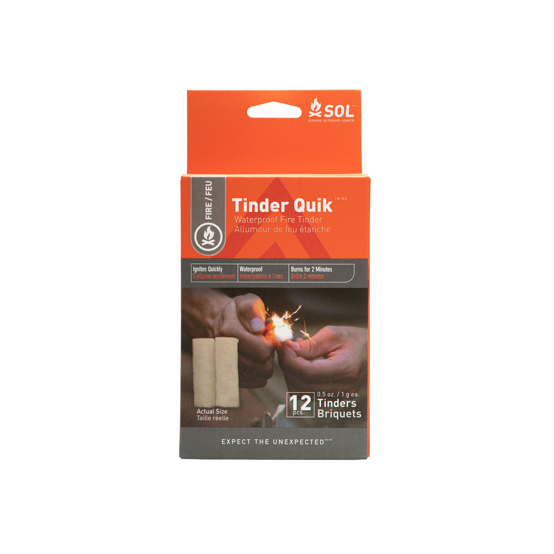 Sol Tinder Quick Tondel - 12 pcs