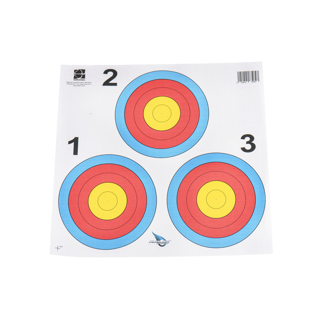 Avalon FITA Faces Recurve Las Vegas 3x20cm - 100 pcs