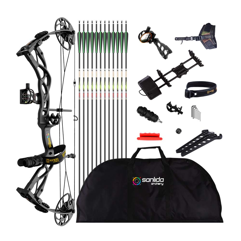 Sanlida Dragon X9 Hunting Compound Bow Set