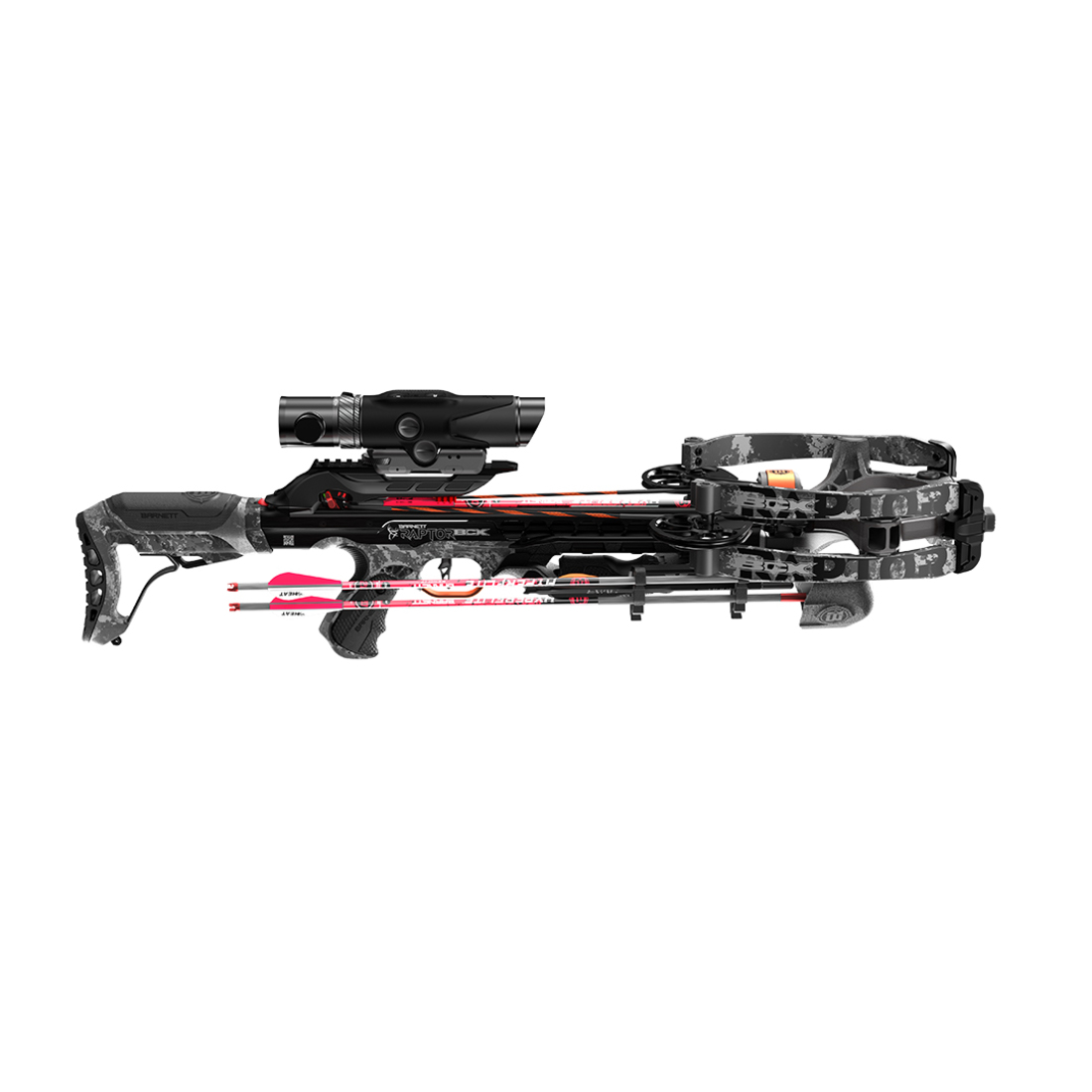 Barnett Hyper Raptor BCX Compound Crossbow - Rangefinding scope