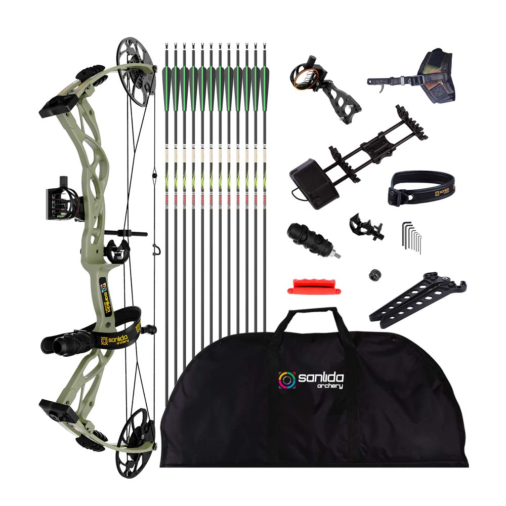 Sanlida Dragon X9 Hunting Compound Bow Set